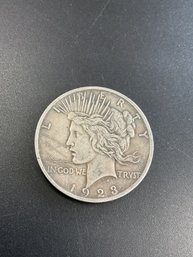 1923 Peace Silver Dollar