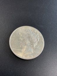 1923 Peace Silver Dollar