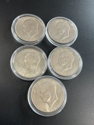 Eisenhower Dollars-Lot Of 5