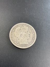 1895 Barber Half Dollar