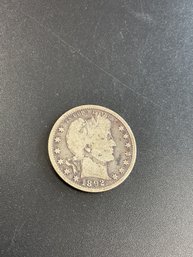 1892 Barber Quarter