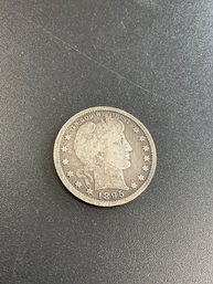 1895 Barber Quarter