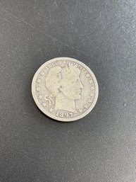 1897 Barber Quarter
