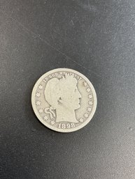 1898 Barber Quarter