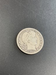 1909 Barber Quarter