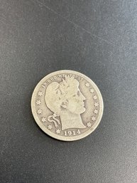 1914 Barber Quarter