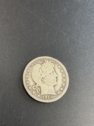 1914 Barber Quarter