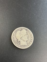 1915 Barber Quarter