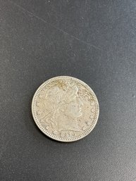 1916 D Barber Quarter