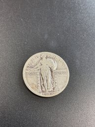 1928 S Standing Liberty Quarter
