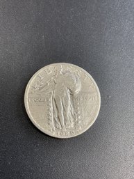1929 S Standing Liberty Quarter