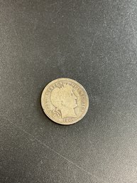 1906 D Barber Dime