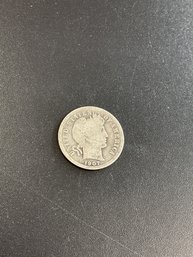 1907 Barber Dime