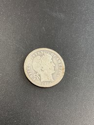 1914 Barber Dime