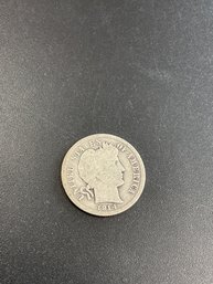1914 D Barber Dime