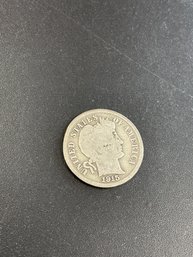 1915 Barber Dime