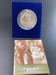 1981 Unreleased Susan B. Anthony
