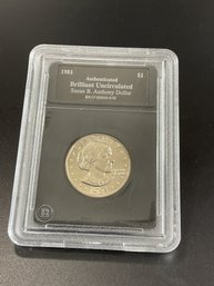 1981 Susan B. Anthony Dollar BU