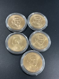 Presidential Dollars-Lot Of 5