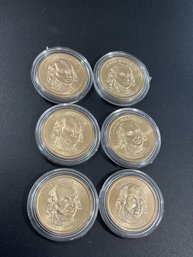 Presidential Dollars-Lot Of 6