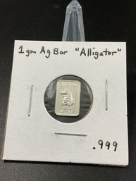 1 Gram 999 Fine Silver Bar