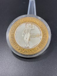 999 Fine Silver Vintage Gaming Token