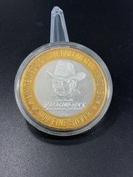 999 Fine Silver Vintage Gaming Token