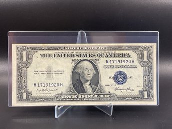 1935 E $1 Silver Certificate