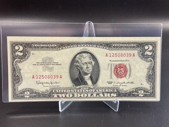 1963 $2 Red Seal