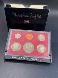 1981 U.S. Mint Proof Set