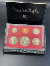 1981 U.S. Mint Proof Set