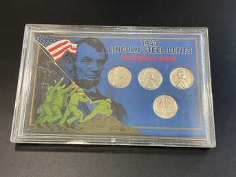 1943 Lincoln Steel Cents Emergency Issue