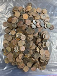Lot Of 367 Indian Head Cents 1800/1900s Unsearched
