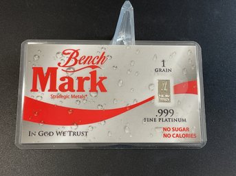 1 Grain 999 Fine Platinum