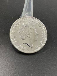 1 Ounce .999 Fine Silver Brittania