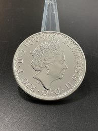 1 Ounce .999 Fine Silver Brittania