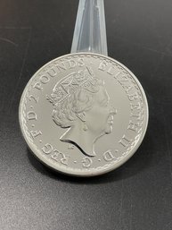 1 Ounce .999 Fine Silver Brittania
