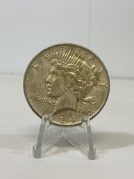 1924 Peace Dollar