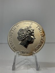 1oz .999 Fine Silver- Star Wars Millennium Falcon