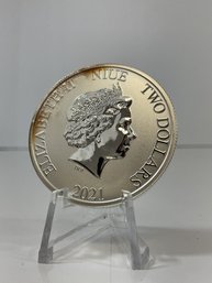 1oz .999 Fine Silver- Star Wars Millennium Falcon