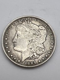 1884 Morgan Silver Dollar