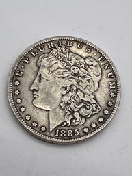 1885 Morgan Silver Dollar