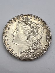 1886 Morgan Silver Dollar