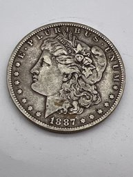 1887-O Morgan Silver Dollar