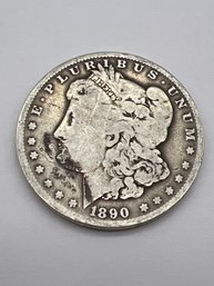 1890-o Morgan Silver Dollar