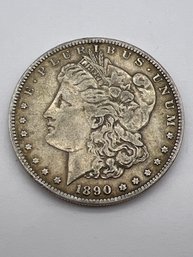 1890-S Morgan Silver Dollar