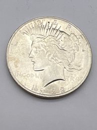 1922 Silver Peace Dollar AU/BU