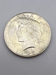1923 Silver Peace Dollar AU/BU