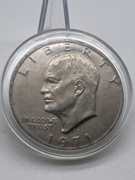 1971D Eisenhower Dollar