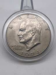 1974D Eisenhower Dollar